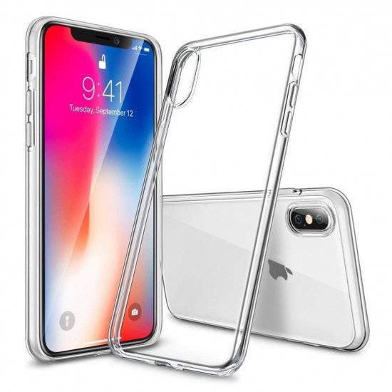 Silicone Cover Case 1.0 Mm Iphone Xs Max Transparente