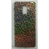 Cover Tpu With Leopard Design For Samsung Galaxy A8 Plus