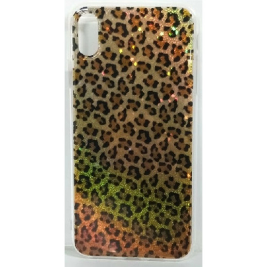 Cover Tpu With Leopard Design For Iphone Xr (6.1)