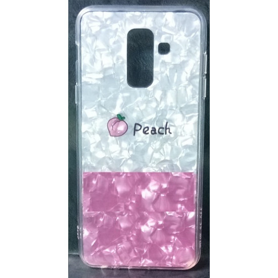 Capa Silicone Com Desenho Bling Glitter Xiaomi Pocophone F1 Pessego Desenho