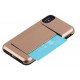 Capa Profesional Con Card Holder Para Iphone Xr Dourado