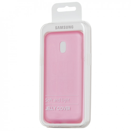 Cover  Jelly Aj-Ef330tp Samsung Galaxy J3 2017 J330 Pink Blister