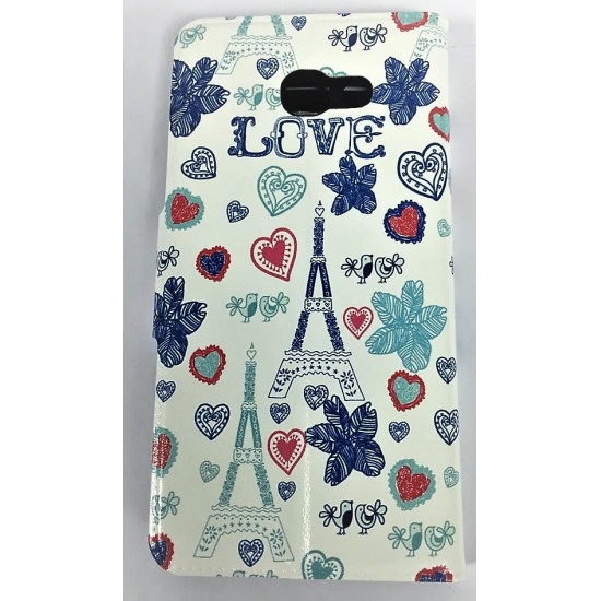 Capa Flip Cover Com Janela Samsung Com Galaxy A3 2017 A320 (4.7)