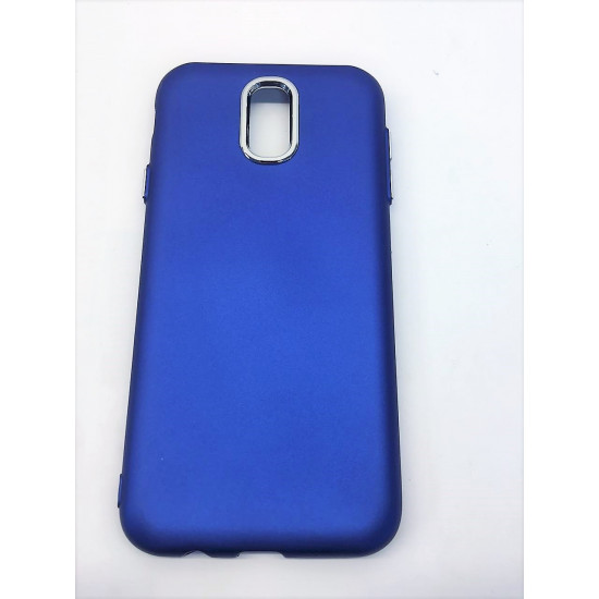 Smart Case Traseira Com Aluminio Samsung Galaxy J3 2017 J330 Azul