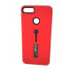 Capa Kickstand Matte Con Alza De Dedo Huawei Y9 2018 Rojo