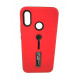 Capa Kickstand Matte Con Alza De Dedo Xiaomi Redmi Note 5 Pro Rojo