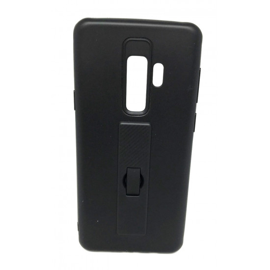 Capa De Silicone Motomo Con Anillo De Dedo Para Samsung Galaxy S9 G960 Negro