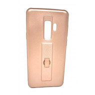 Capa Silicone Gel Com Anel De Dedo Motomo Samsung Galaxy S9 Plus Rosa