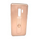 Silicone Case Motomo With Finger Ring For Samsung Galaxy S9 Plus G965 Pink / Gold