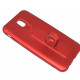 Silicone Case Motomo With Finger Ring For Samsung Galaxy J7 2017 J730 Red