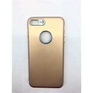 Smart Case Traseira Com Aluminio Apple Iphone 7 Plus (5.5) Dourado