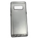 Smart Case Traseira Com Aluminio Samsung Galaxy Note 8 Preto