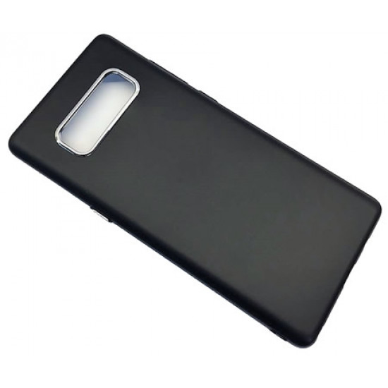 Smart Case Back Cover With Aluminum Samsung Galaxy Note 8 Black