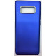 Smart Case Traseira Com Aluminio Samsung Galaxy Note 8 Azul