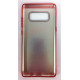 Smart Case Traseira Com Aluminio Samsung Galaxy Note 8 Vermelho