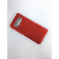 Smart Case Traseira Com Aluminio Samsung Galaxy Note 8 Vermelho