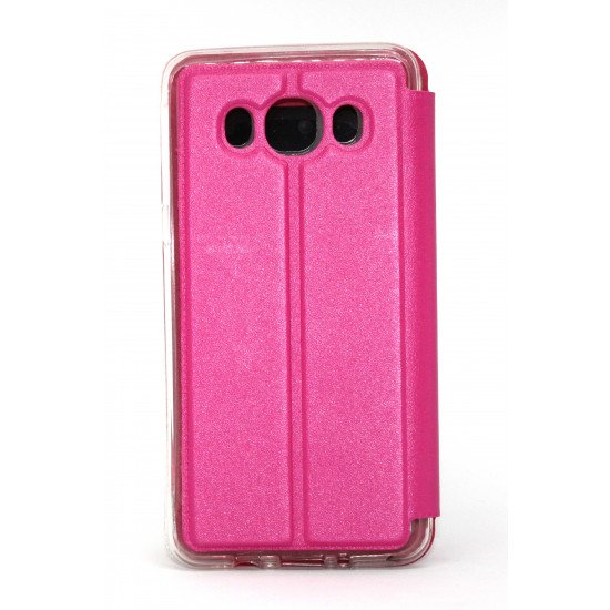 Flip Cover With Candy Samsung Galaxy J5 2016 J510 Pink