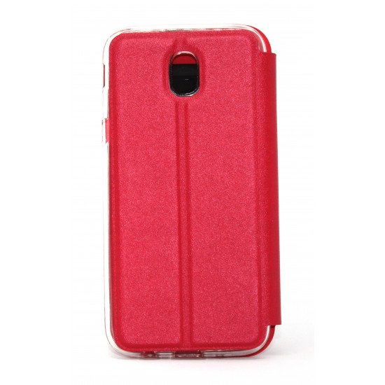 Capa Flip Cover Com Janela Candy Samsung Galaxy J5 2017 J530 Vermelho