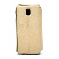 Flip Cover With Candy Samsung Galaxy J3 2017 J330 Gold