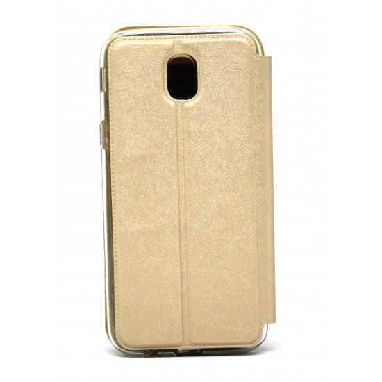 Capa Flip Cover Com Janela Candy Samsung Galaxy J5 2017 J530 Dourado