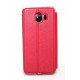 Flip Cover Con Candy Samsung Galaxy J4 2018 J400 Rojo