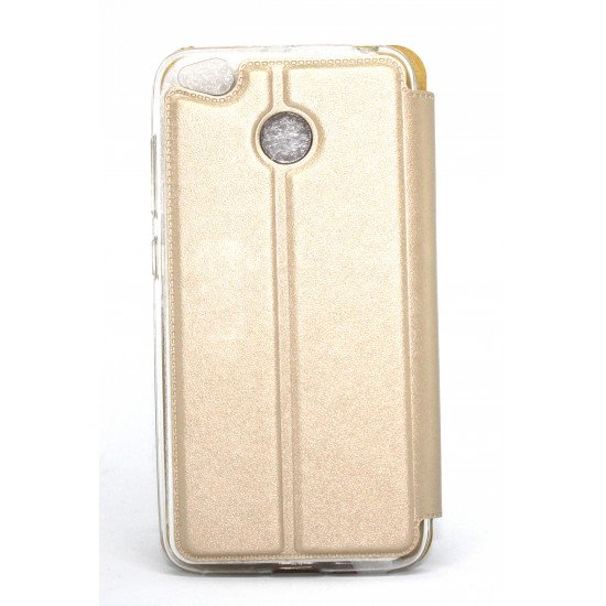 Capa Flip Cover Com Janela Candy Xiaomi Redmi Note 5a Dourado