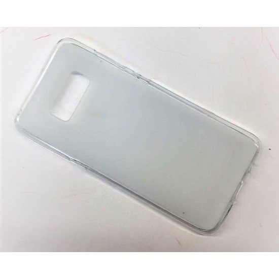 Capa Silicone Samsung Galaxy S8 Transparente Fosco