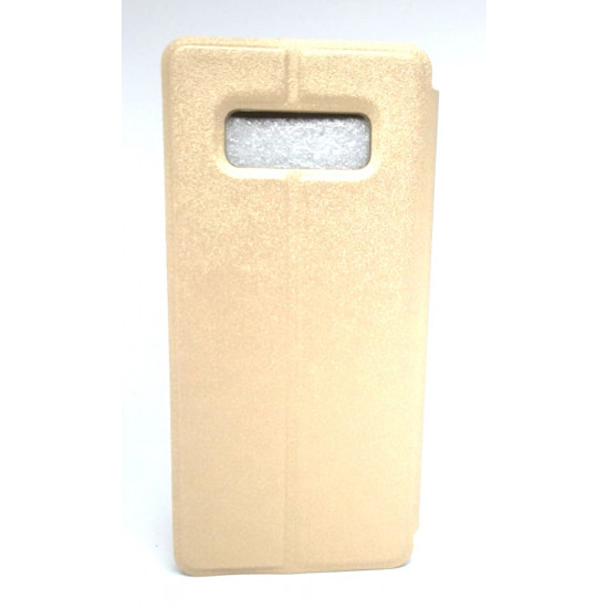 Capa Flip Cover Com Janela Candy Samsung Galaxy Note 8 N950 Dourado