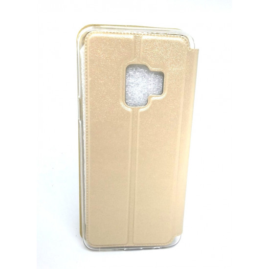 Flip Cover With Candy Samsung Galaxy S9 G960 Gold