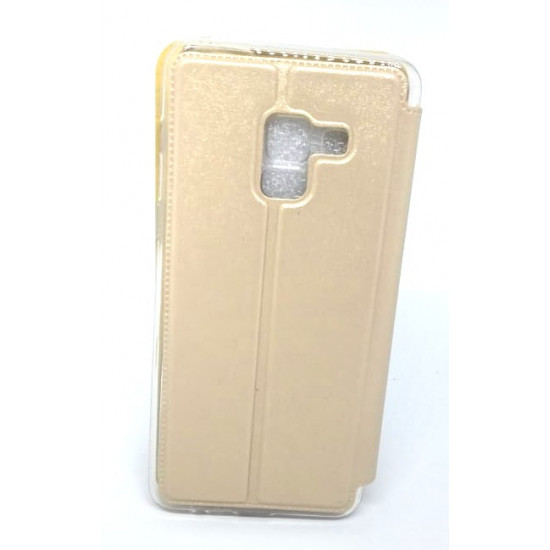 Flip Cover Con Candy Samsung Galaxy A5 2018 Dourado