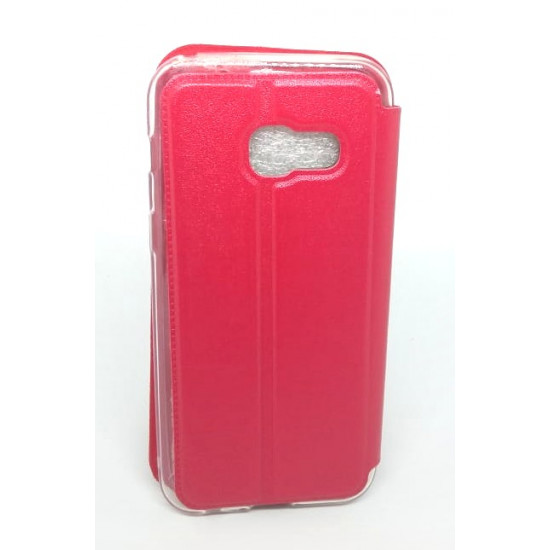 Flip Cover With Candy Samsung Galaxy A3 2017 A320 Red