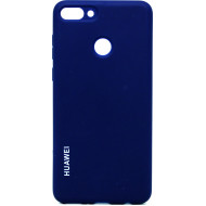 Cover Tpu+Lining Case Huawei Y9 2018 Blue