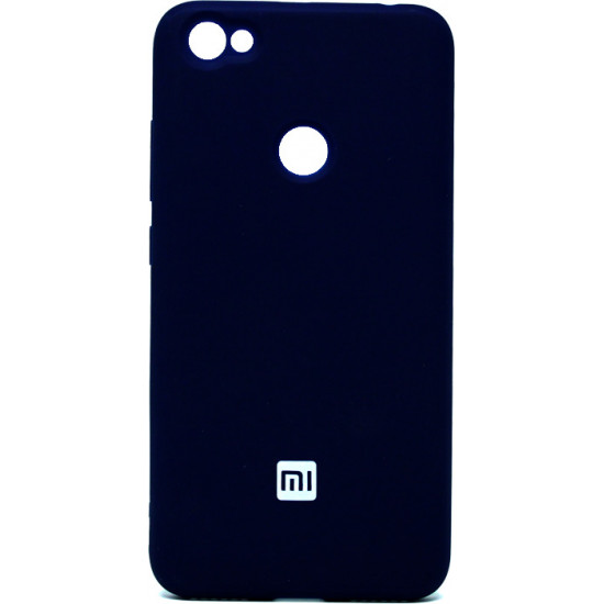 Capa Silicone Dura Xiaomi Redmi Note 5a Azul