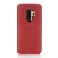 Cover Fabric Case Samsung Galaxy S9 Plus G965 Red