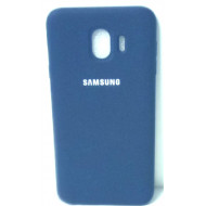 Capa Silicone Samsung Galaxy J4 2018 J400 Azul Fosco