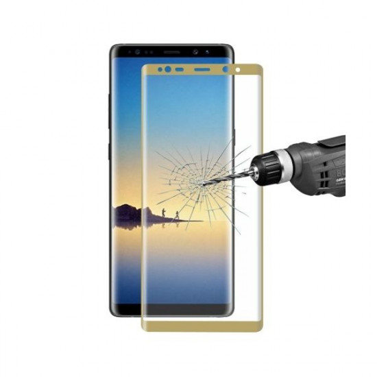 Protector De Vidrio Curvado Samsung Galaxy Note 8 Dourado