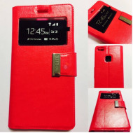 Flip Cover  Huawei P10 Lite Rojo