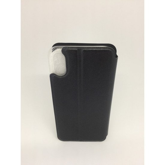 Capa Flip Cover Com Janela Candy Apple Iphone X Preto