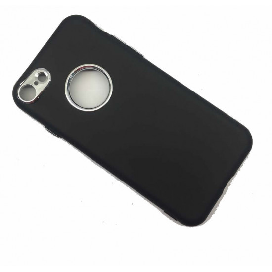 Smart Case Traseira Com Aluminio Apple Iphone 6 Plus  (5.5) Preto