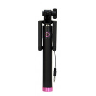 Selfie Stick Sanda Sd-1020 Com Fio Rosa