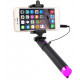 Selfie Stick Sanda Sd-1020 Com Fio Rosa