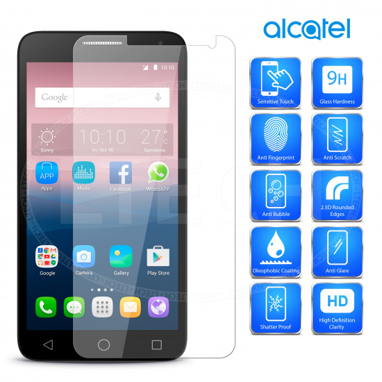 Protector De Cristal De Pantalla Alcatel Idol 5s (5.2)