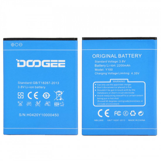 Bateria Doogee Valencia 2 Y100 3.8v 2000mah 