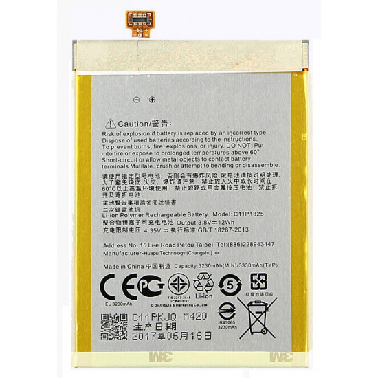 Battery Asus Zenfone 6 A600cg C11p1325 Bulk