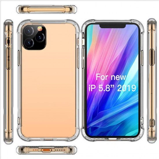 Capa Anti-Choque Gel Apple Iphone 11 Pro Max Transparente