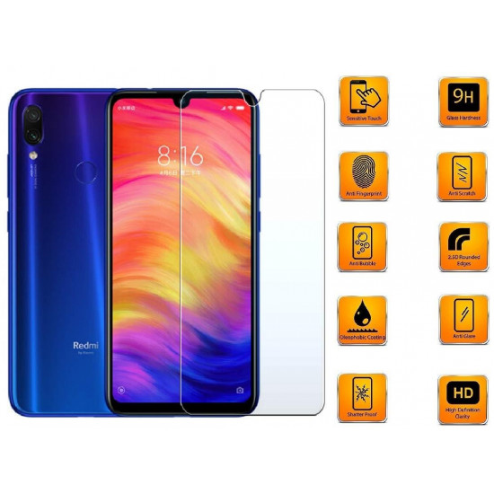 Screen Glass Protector Xiaomi Redmi 9a/Redmi 9c 6.53" Transparent