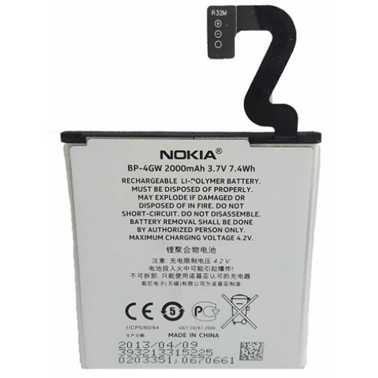 Bateria Nokia Lumia 920 Bp-4gw