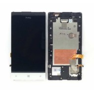 Touch+Lcd With Frame Htc 8s White