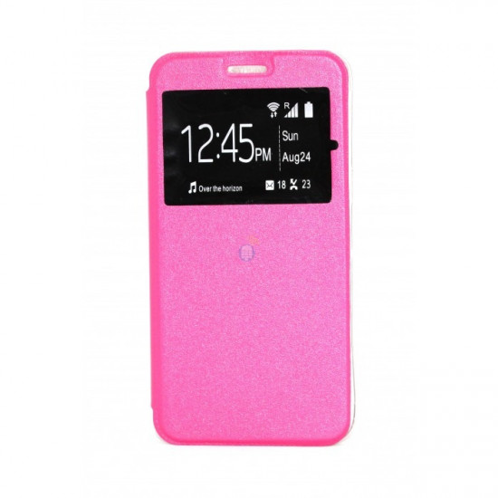 Capa Flip Cover Com Janela Candy Samsung Galaxy A70 Rosa