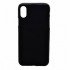 Silicone Hard Case Apple Iphone Xs Black